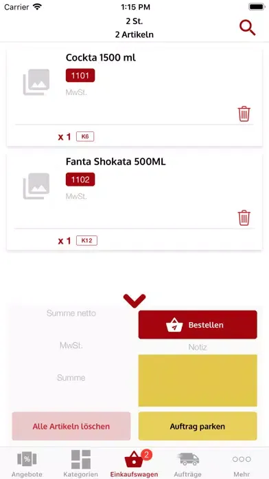 Nar Market Ekran Görüntüleri